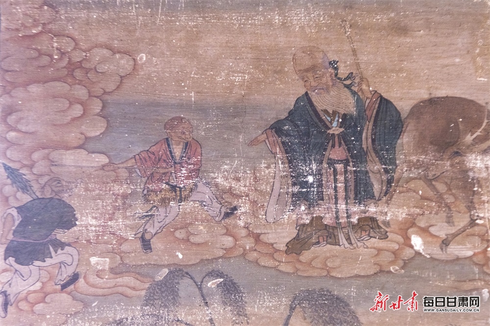 甘肃省、民乐县、童子寺、西游记壁画5  (3).jpg